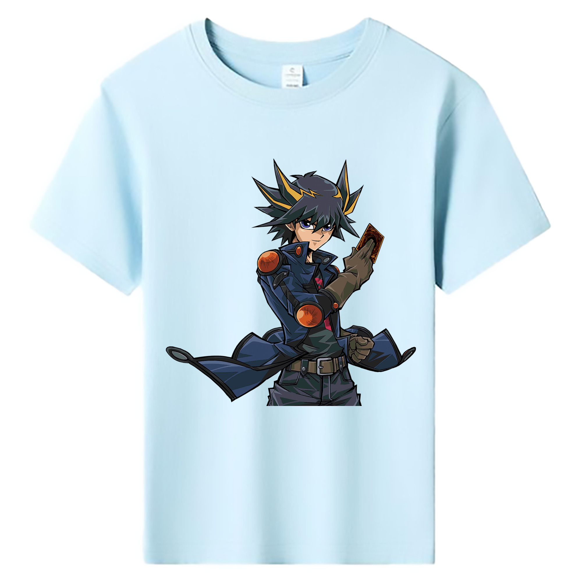 （画像用） 遊☆戯☆王 Yu-Gi-Oh! 綿100％キッズTシャツ（フロントプリント）